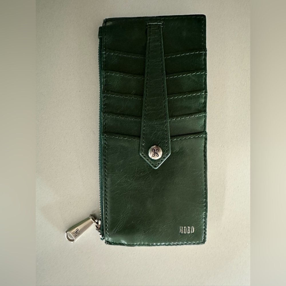 HOBO Linn Leather Credit Card Case and ID Holder